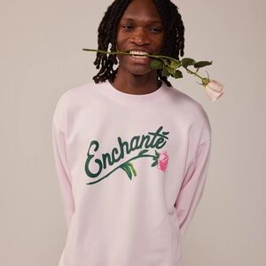 Enchante Cafe Sweatshirt • Pink • Medium • as seen on Kristen Bell